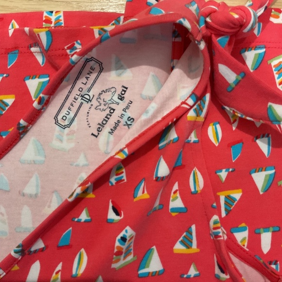 Duffield Lane  The Tyler Tank Dress Leland Gal Set Print Size XS - Picture 3 of 4